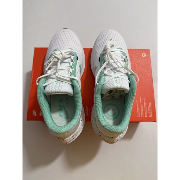 New Women’s Size 8 - Nike Air Winflo 10 White Emerald Rise FN7106 100 - Picture 7 of 10